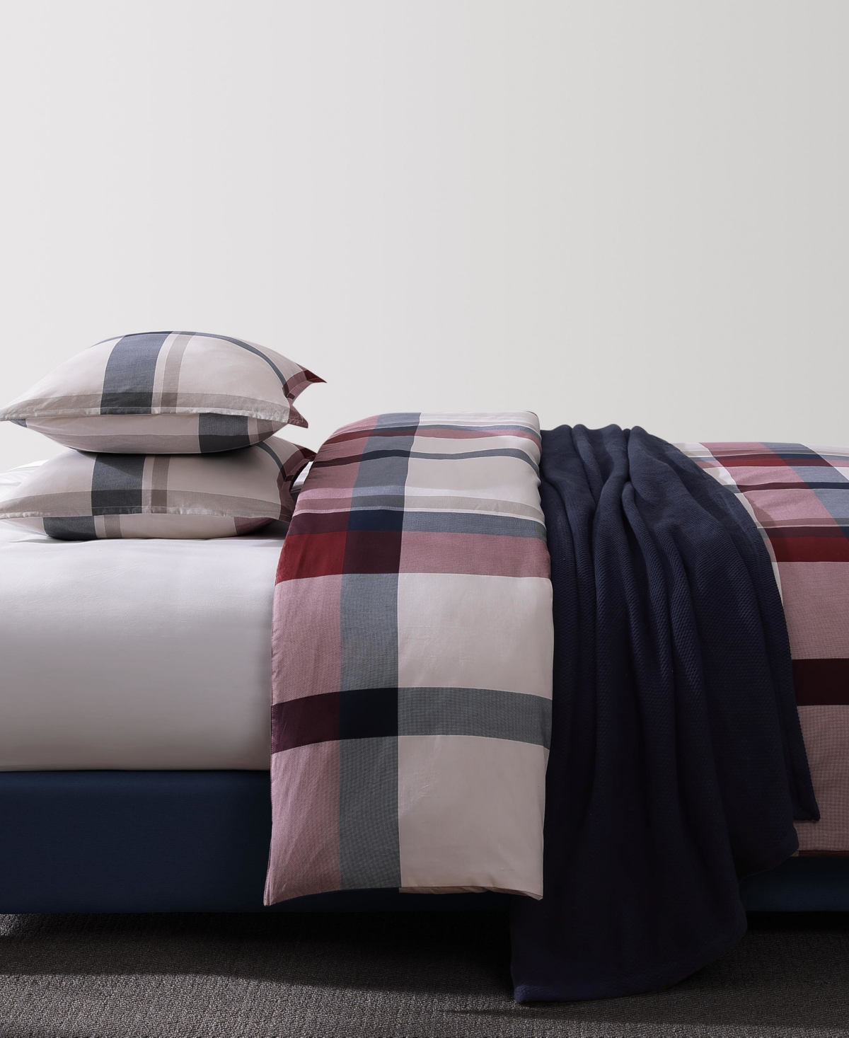 Tommy Hilfiger Prospect Park Plaid Cotton 3-pc. Comforter Set, Full/queen