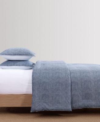 Tommy Hilfiger Classic Texture Cotton 2-Pc. Duvet Cover Set, Twin