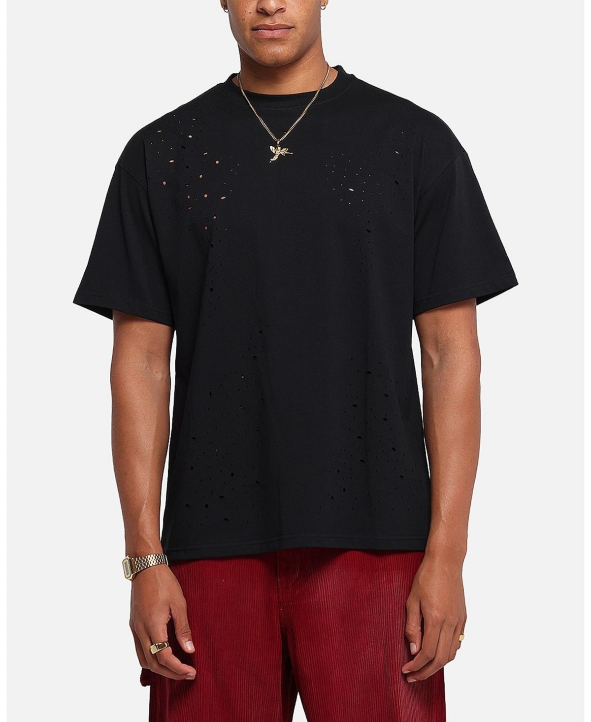 Xxiii Big & Tall Distressed T-Shirt