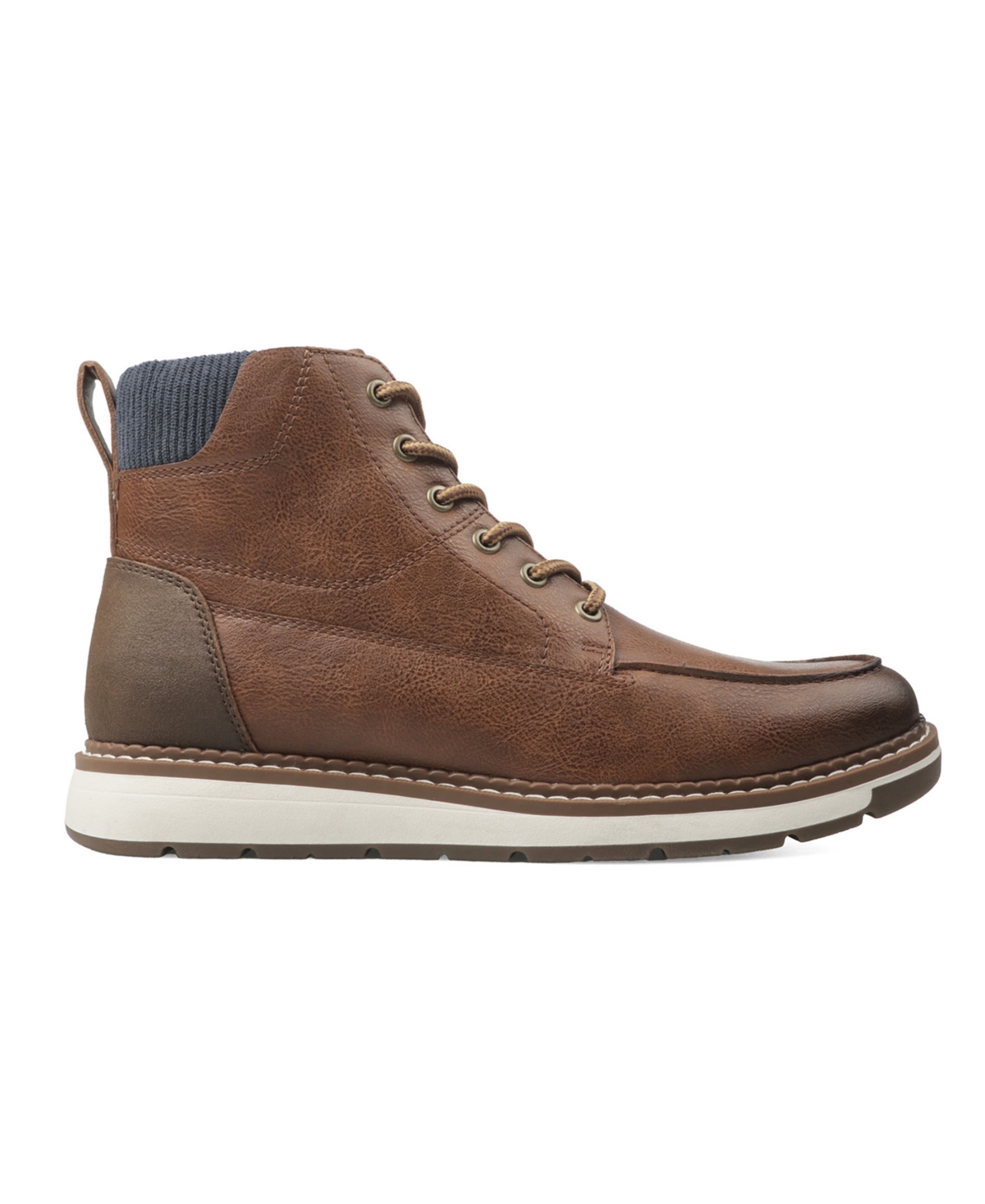 Club Room Men's Felixx Lace Up Boots, Macy's Exclusive In Brown