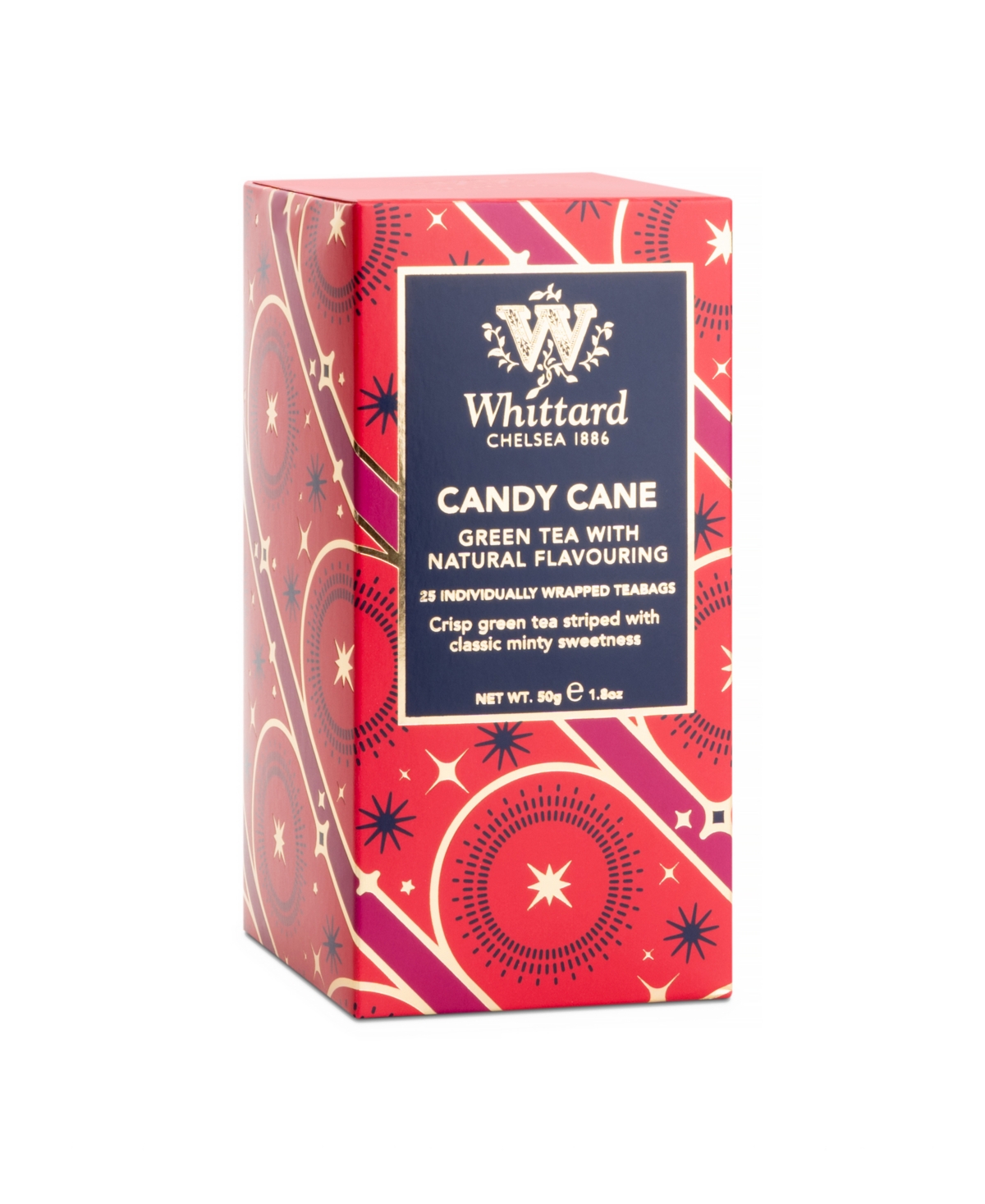 Whittard of Chelsea Christmas Tea Trio, 3x 25 pieces