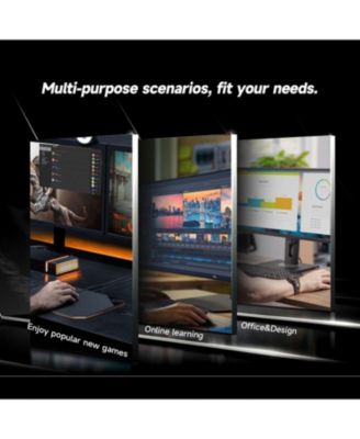 Prebuilt Gaming PC - AMD Ryzen 7 5700G, 16GB RAM, 1TB Gen4 SSD, Radeon Graphics, Windows 11 Home - White & Black Ready for Gaming