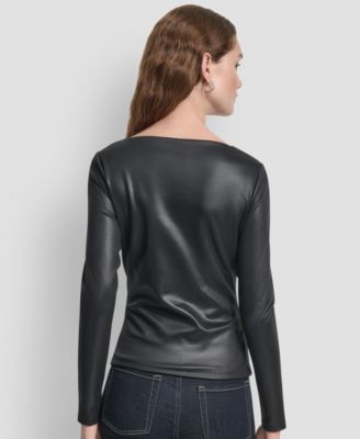 Women's Glazed Long Sleeves Top