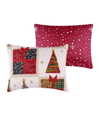 Deck the Halls Holiday 3-Pc. Quilt Set, King