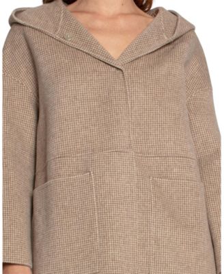 Women's Sunday Morning Hooded Coat