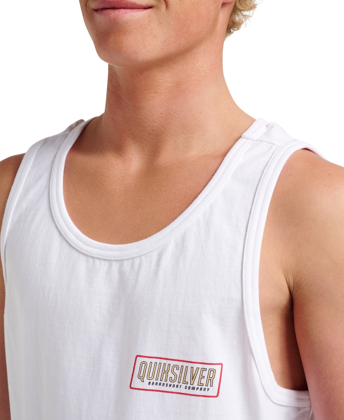 Quiksilver Men's Octo Lock Tank Top In White