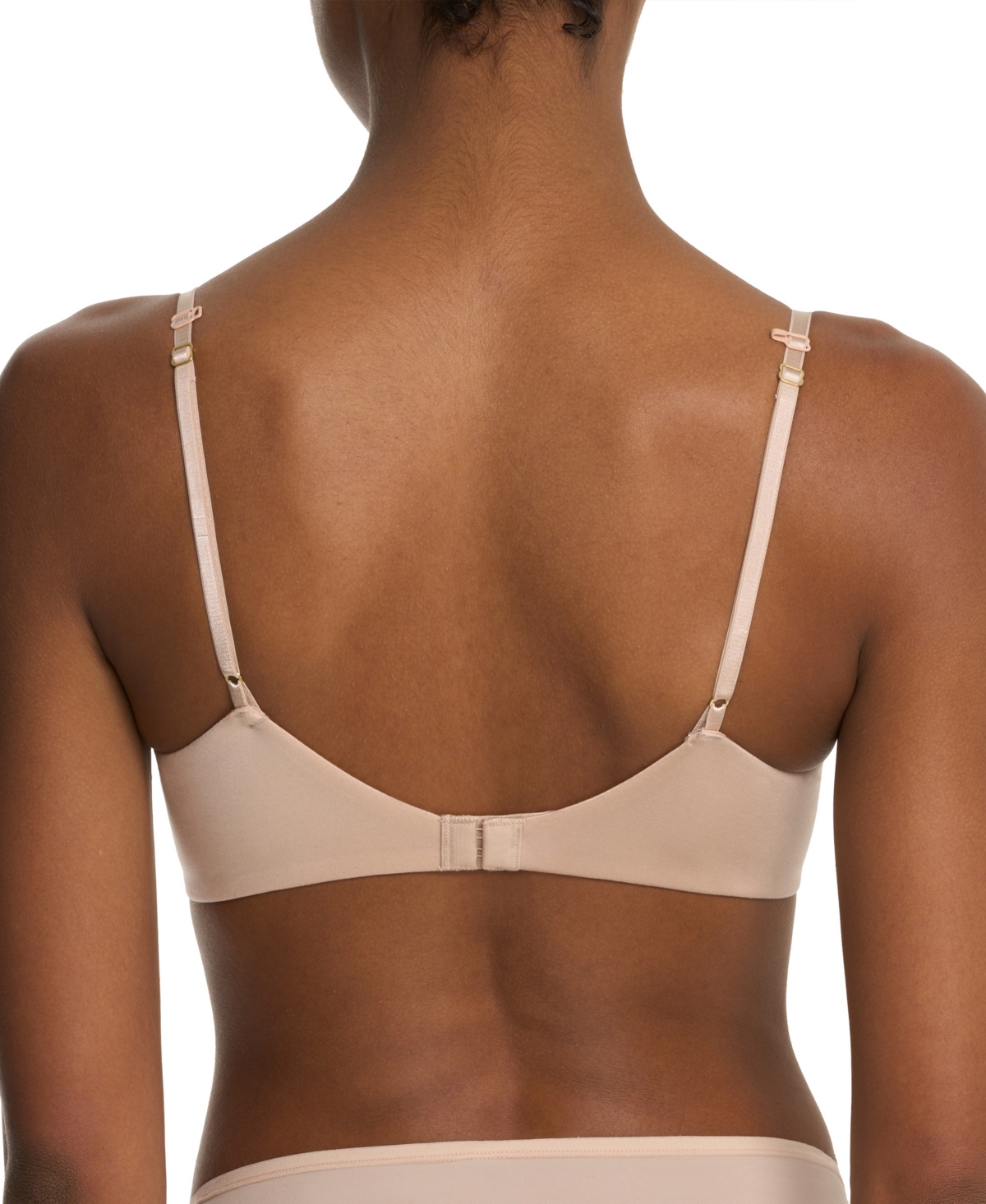 Natori Soft Focus Comfort Underwire Convertible Demi Bra In Neutral