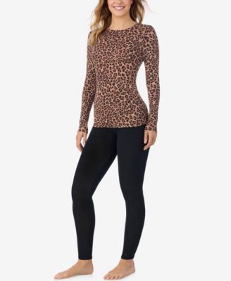 Softwear with Stretch Long-Sleeve Layering Top