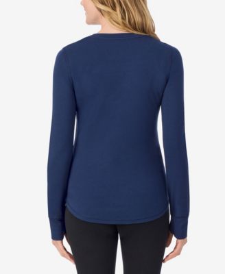 Women's Cottonwear Long Sleeve Scoop Neck Top