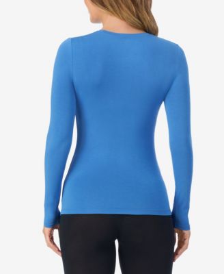 Softwear with Stretch Long-Sleeve Layering Top
