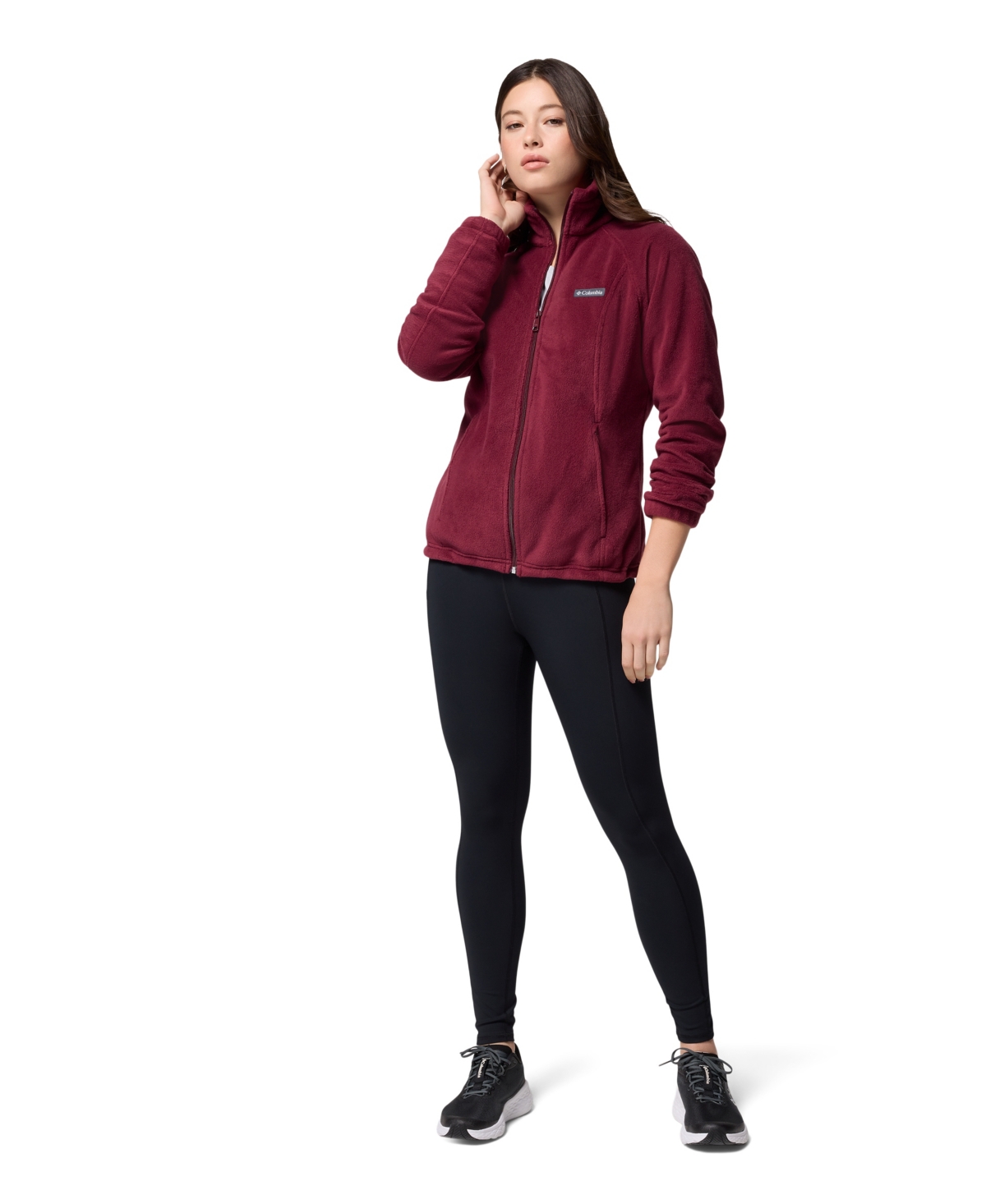 Columbia Women's Benton Springs Fleece Jacket, Xs-3x In Red