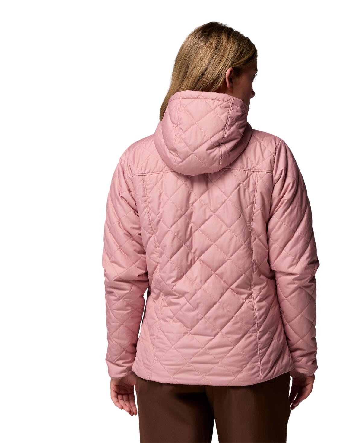 Columbia Women's Copper Crest Ii Quilted Hooded Jacket In Neutral