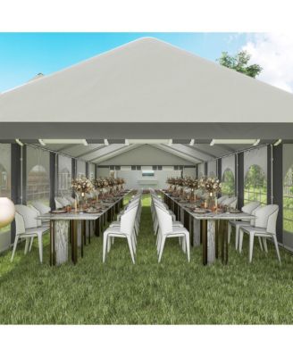 16' x 32' Heavy-duty Large Wedding Tent with Sidewalls