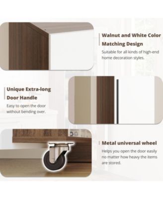 70" 1-Pc. Pantry Cabinet with 11 Adjustable Shelves