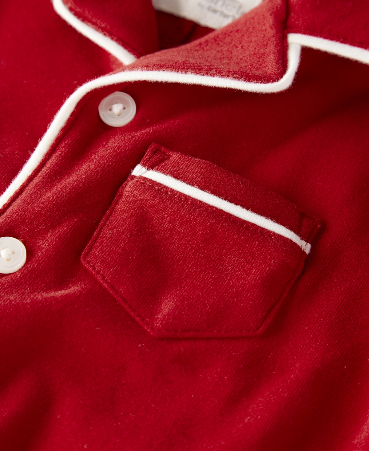 Carter's Little Planet By  Baby Boys Or Baby Girls Coat Style Pajamas In Red