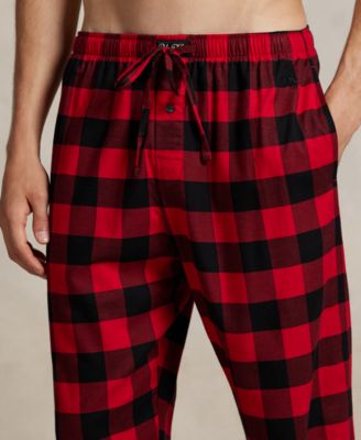 Men's 2-Piece Buffalo Check Sleepwear Set