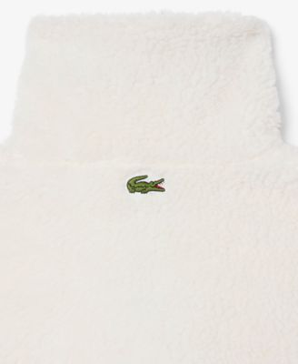 LACOSTE Women's Oversized Colorblock Half Zip Jacket