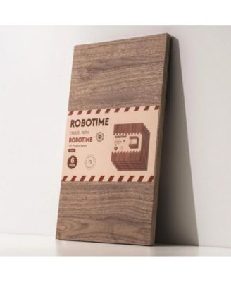 3D Puzzles 3mm Walnut Plywood Crafting Wood Sheets Cutting Engraving Thin Walnut Boards for Wood Project, Multicolored, 11.81"19.69"0.79"