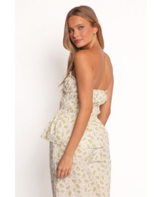 Ruthie Strapless Top - Ditsy Floralal