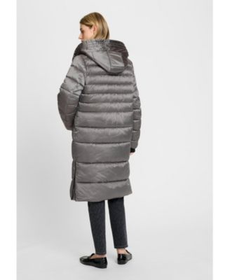 Women's Longline Hooded Puffer Coat