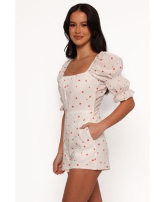 Women's Emerson Romper - Ditsy Heart