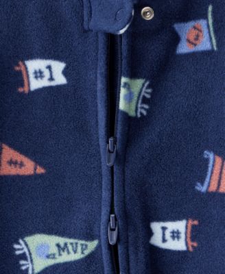 Baby Zip- Up Sleep and Play Coverall