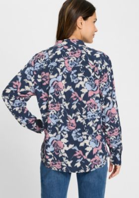 Abstract Floral Shirt