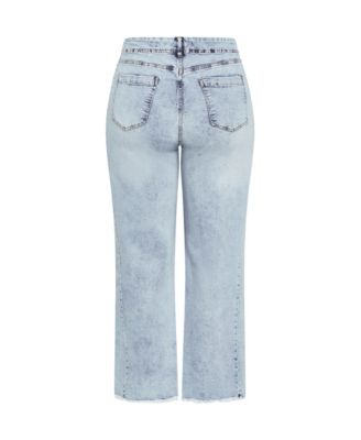 Plus Size Harley Fit Aliya Wide Leg Jean