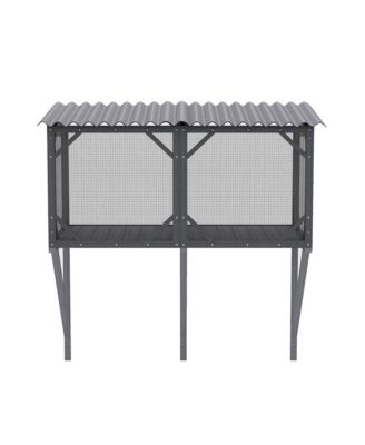 43.3 Outdoor Cat Window Box with Bug Proof Net