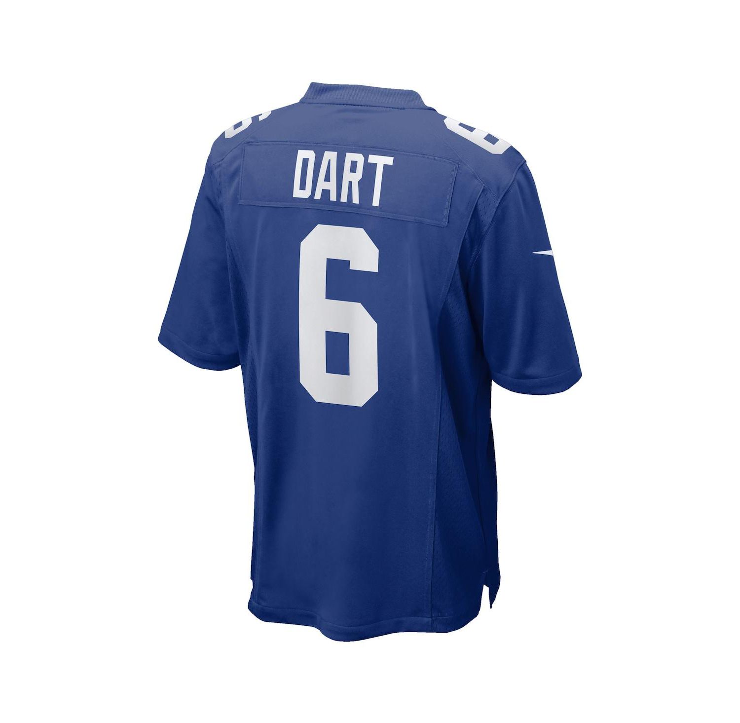Men's Jaxson Dart Royal New York Giants 2025 NFL Draft First Round Pick Game Jersey