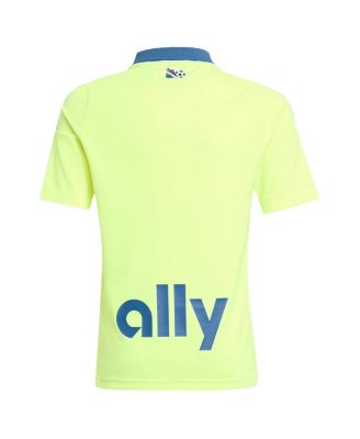 Big Boys and Girls adidas Yellow Charlotte FC 2025 Third Replica Jersey