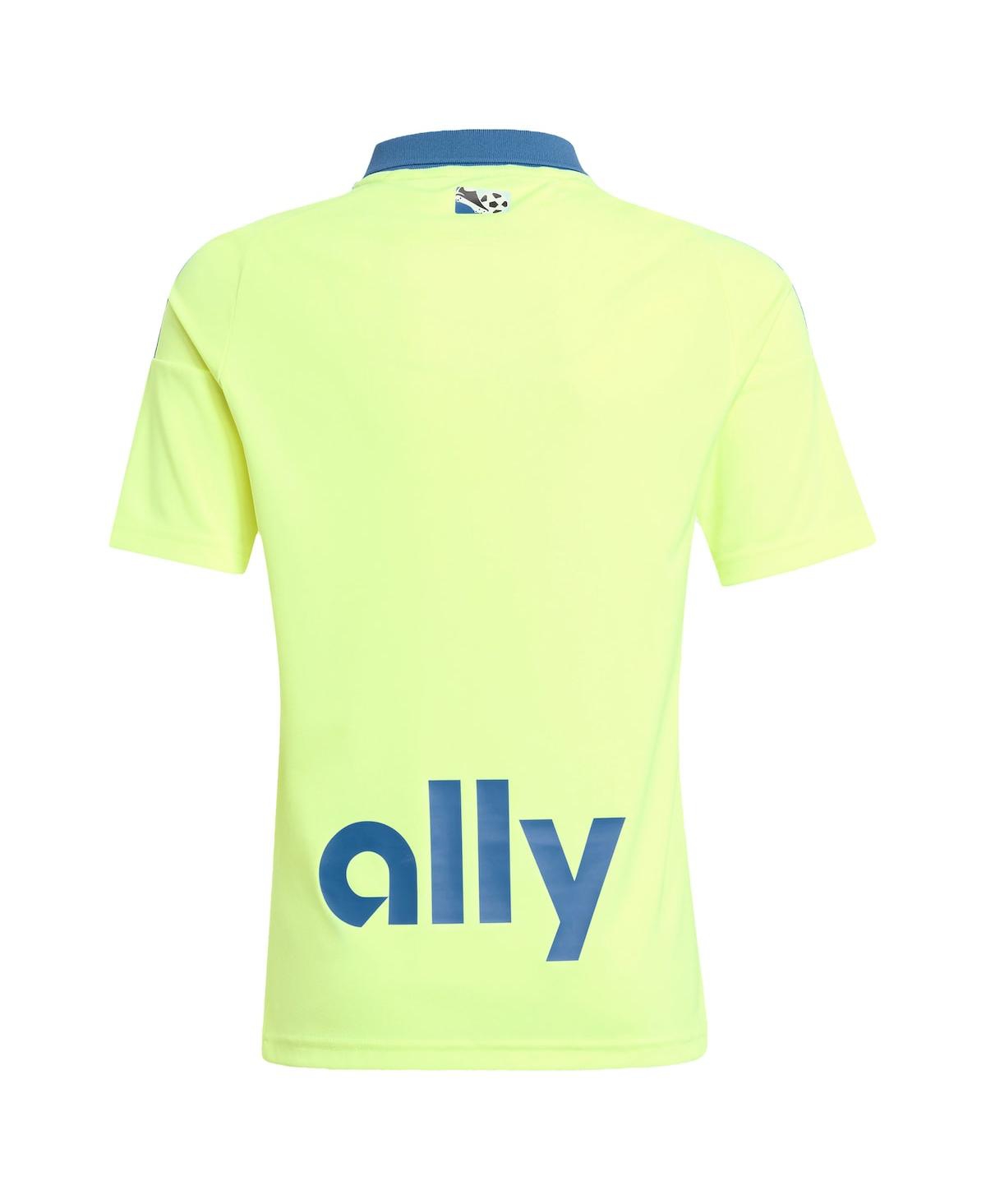 Adidas Big Boys and Girls adidas Yellow Charlotte Fc 2025 Third Replica Jersey