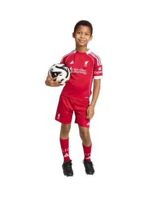 adidas - Toddler Red Liverpool 2025/26 Home Mini Kit