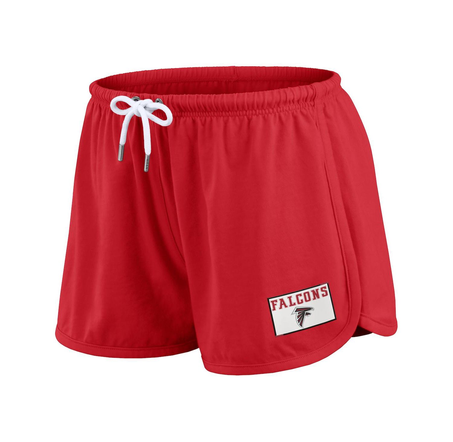 Women's 2-Piece Red Atlanta Falcons Heavy Rugby Jersey Long Sleeve T-Shirt and Shorts Lounge Set