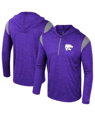 Colosseum - Men's Purple Kansas State Wildcats Dozer Half-Zip Windshirt