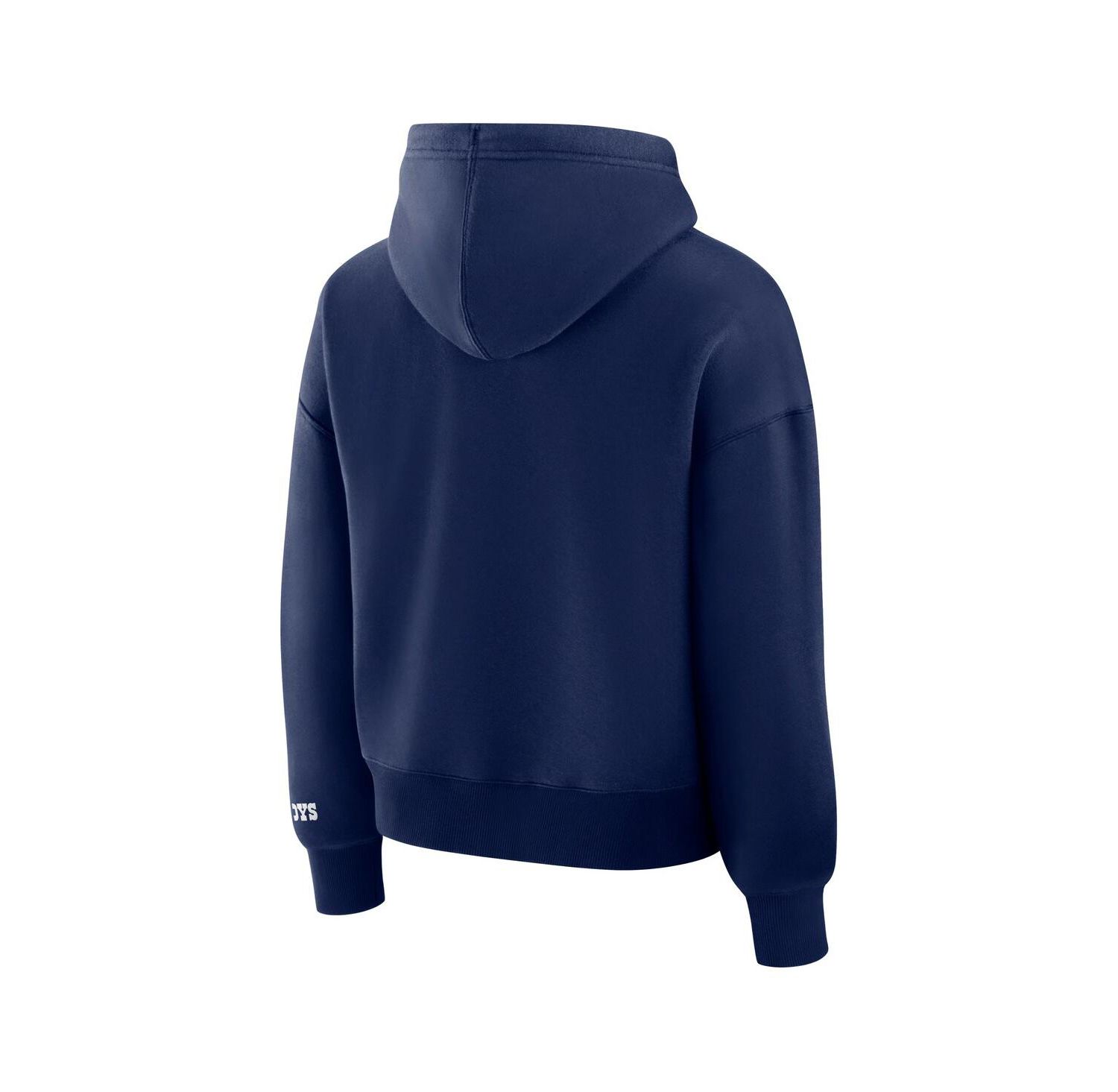 Women's Navy Dallas Cowboys Legacy Fleece Pullover Hoodie