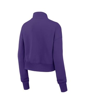 Nike Women's Purple Minnesota Vikings Primetime Phoenix Half-Zip Sweatshirt