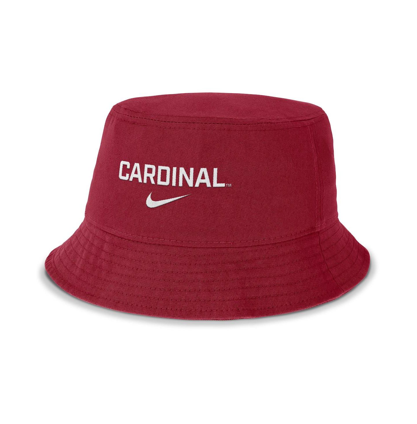 Мужская панама Nike Cardinal Stanford Cardinal Apex Primetime Bucket Hat — фото 1