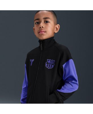 Nike - Big Boys and Girls Black Barcelona 2025/26 Academy Pro Anthem Dri-FIT Full-Zip Jacket