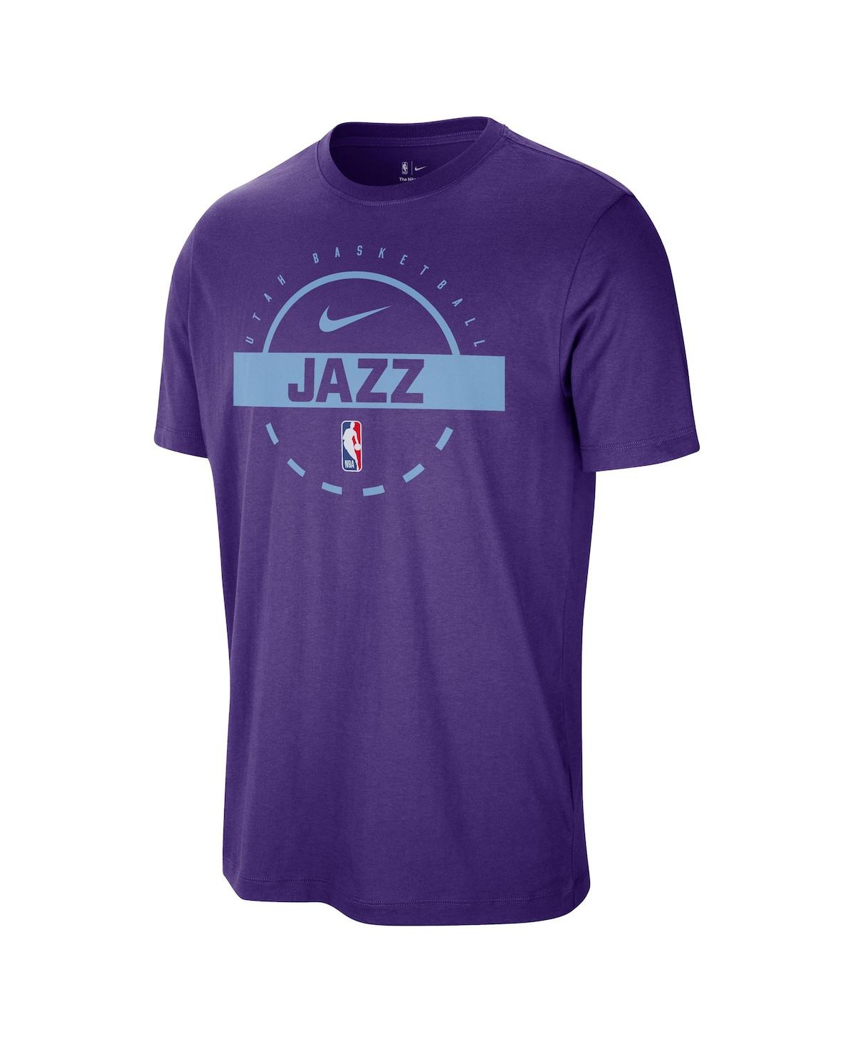 Nike Men's Purple Utah Jazz Authentic Practice T-shirt In Purple