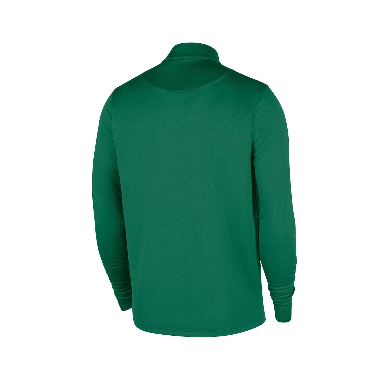 Men's Kelly Green Boston Celtics 2025/26 Authentic Coaches Quarter-Zip Pullover Jacket