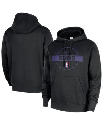 Nike - Men's Black Phoenix Suns 2025/26 Authentic Practice Club Pullover Hoodie