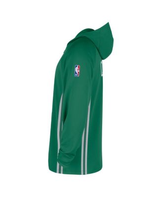 Men's Kelly Green Boston Celtics Authentic On Court Zone Quarter-Zip Jacket