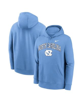 Nike - Men's Carolina Blue North Carolina Tar Heels Club Fleece Arch Pullover Hoodie
