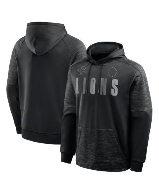 Fanatics - Men's Black Detroit Lions Chip Shot Pullover Hoodie