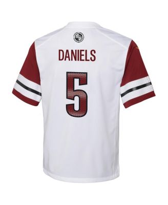 Big Boys and Girls Jayden Daniels White Washington Commanders Game Jersey