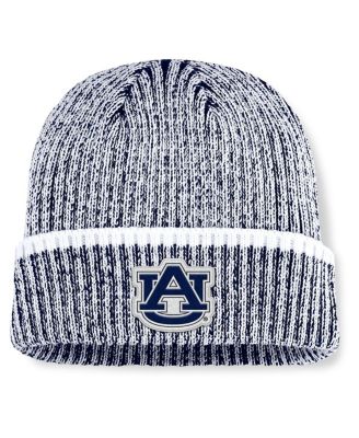 Fanatics - Men's Navy/White Auburn Tigers Haze Cuffed Knit Hat