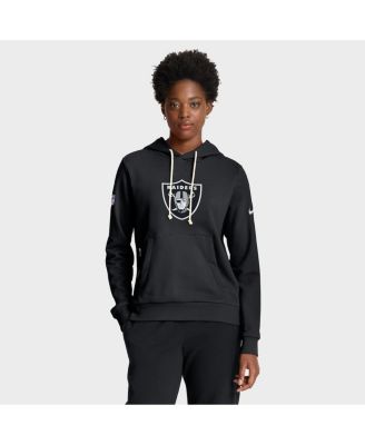 Nike - Women's Black Las Vegas Raiders Sideline Standard Issue&nbsp;Initial Home&nbsp;Dri-FIT Hoodie