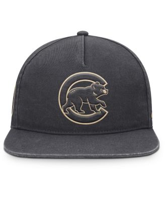 Men's Anthracite Chicago Cubs Monotone Pro Adjustable Hat