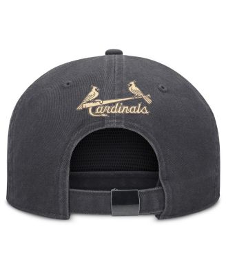 Men's Anthracite St. Louis Cardinals Monotone Pro Adjustable Hat